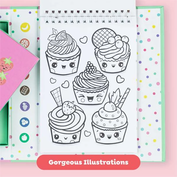 Scented Colouring - Fruity Cutie