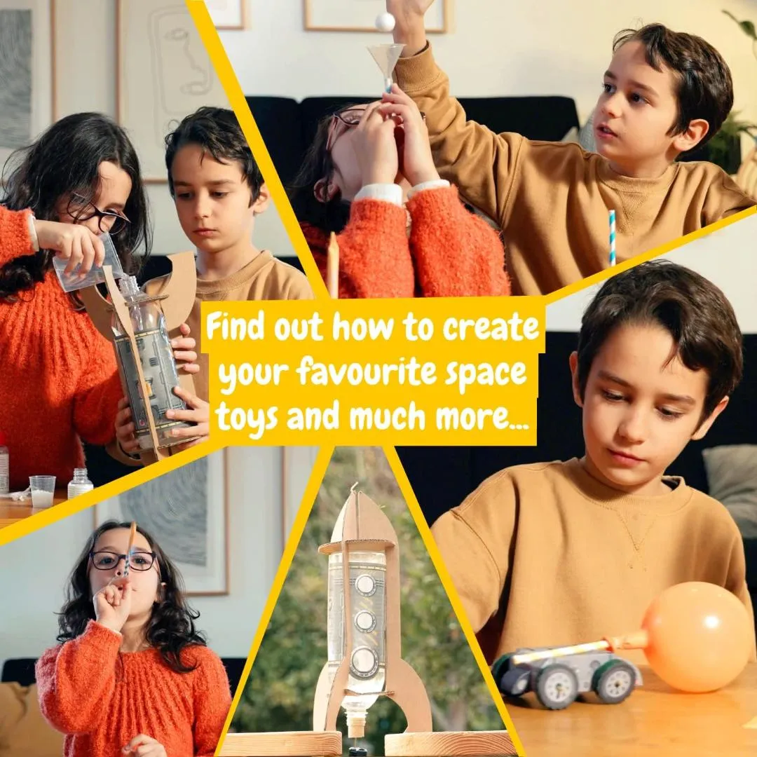 Science4You Super Rocket Launcher Children's STEM Activity Educational Science Kit