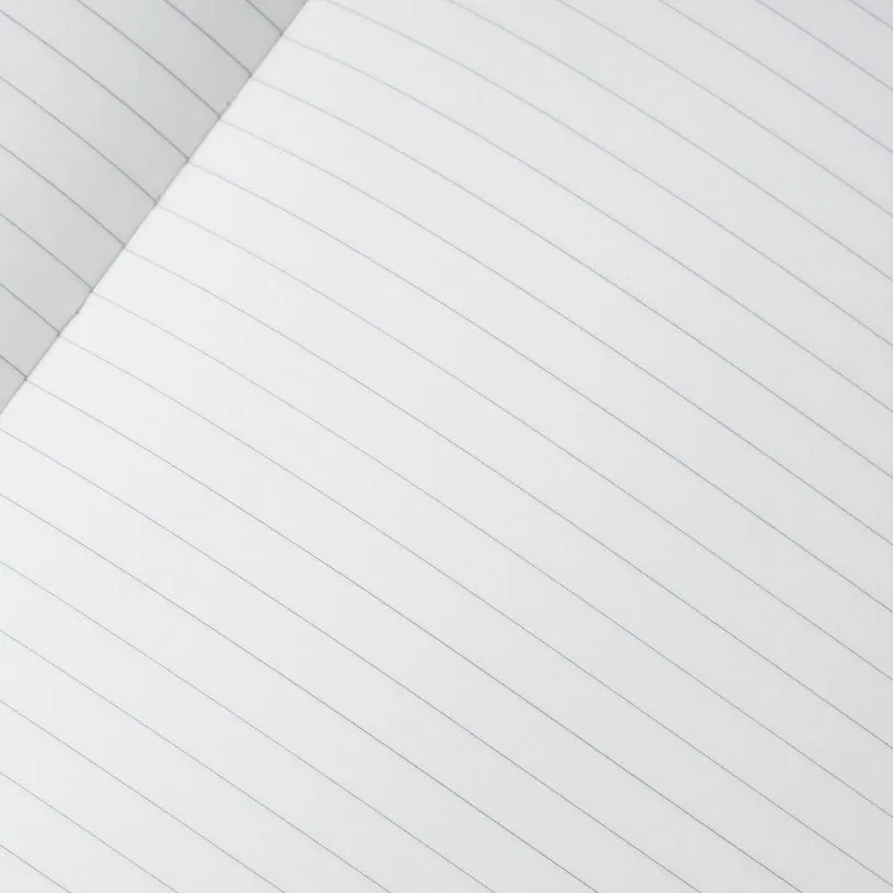 Scribble & Scrawl Hardcover Lined Notebook - Blue