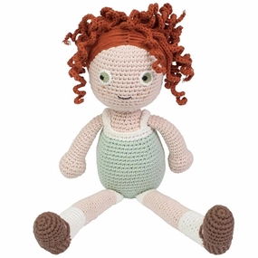 Sebra Knitted Doll Hanna