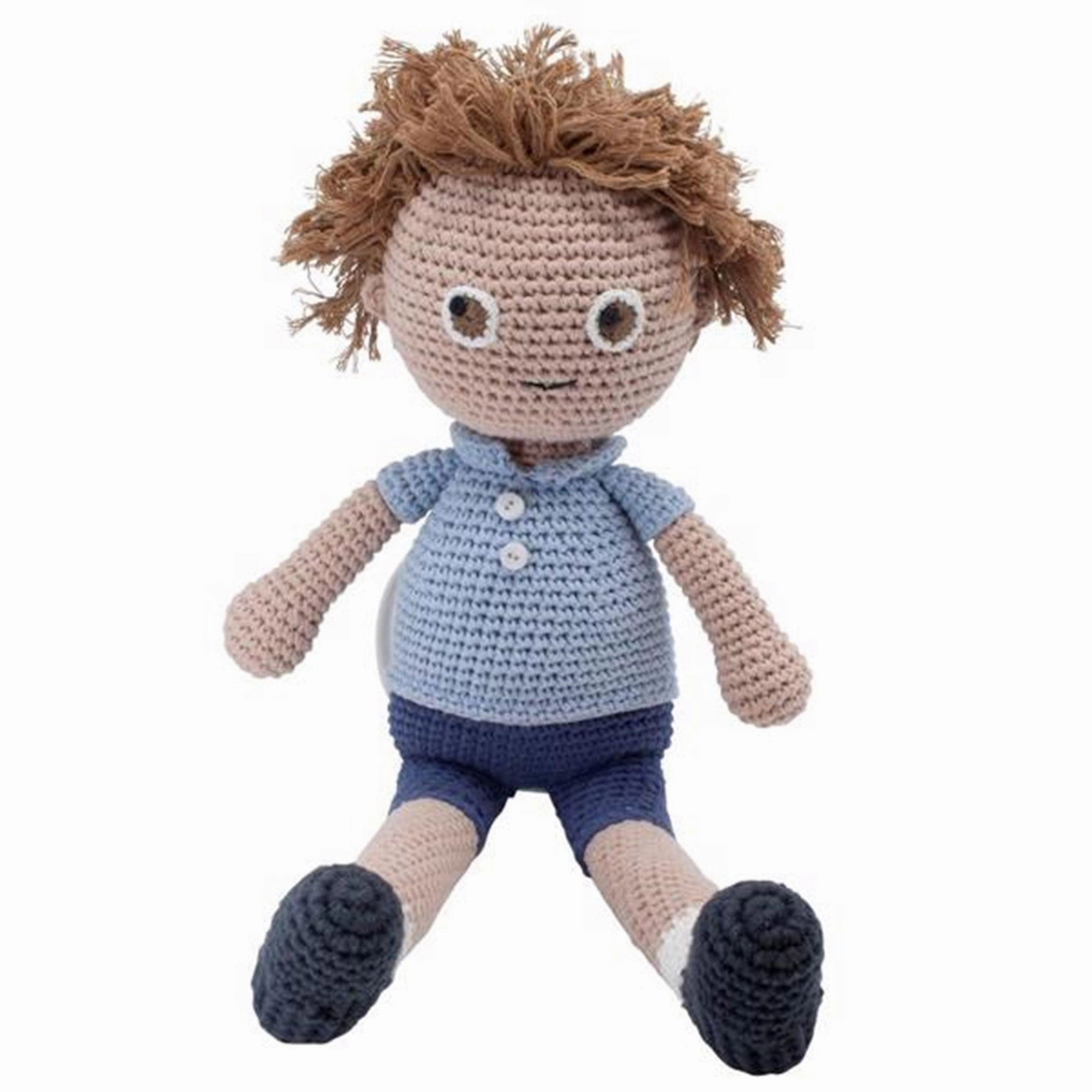 Sebra Knitted Doll William