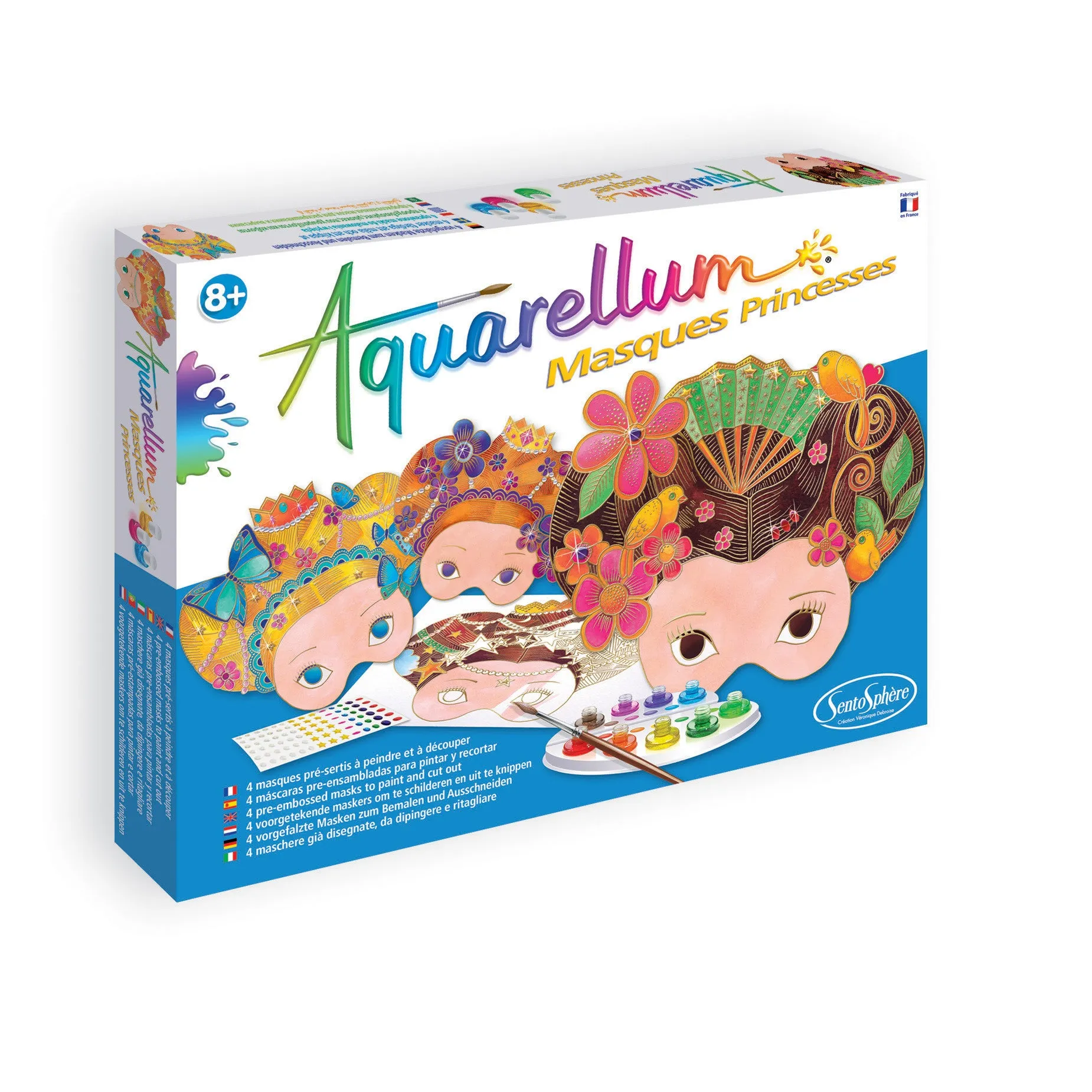 Sentosphre Aquarellum and Princess Masks