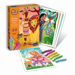Sentosphre Art & Creations - Tableaux A Pailleter - Princesses Du Monde