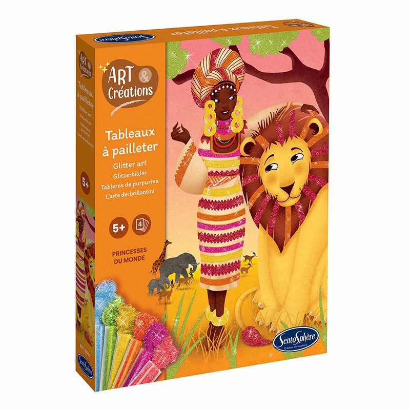 Sentosphre Art & Creations - Tableaux A Pailleter - Princesses Du Monde
