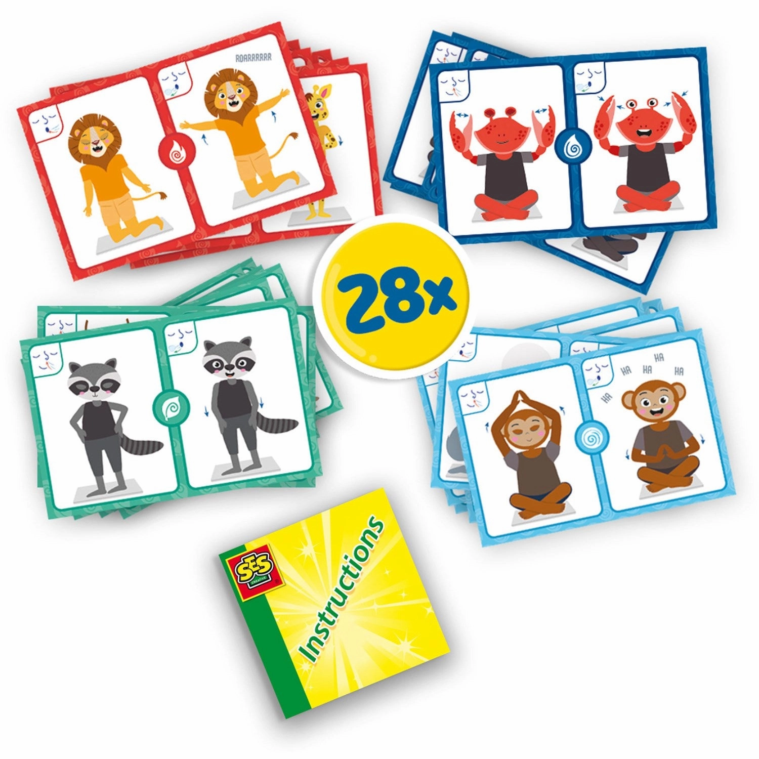 SES Creative Animal Yoga Zen