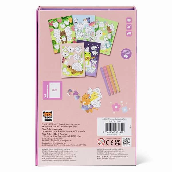 Shimmer Colouring Set - Little Fairy Land