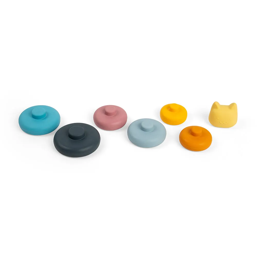 Silicone Stacking Cat