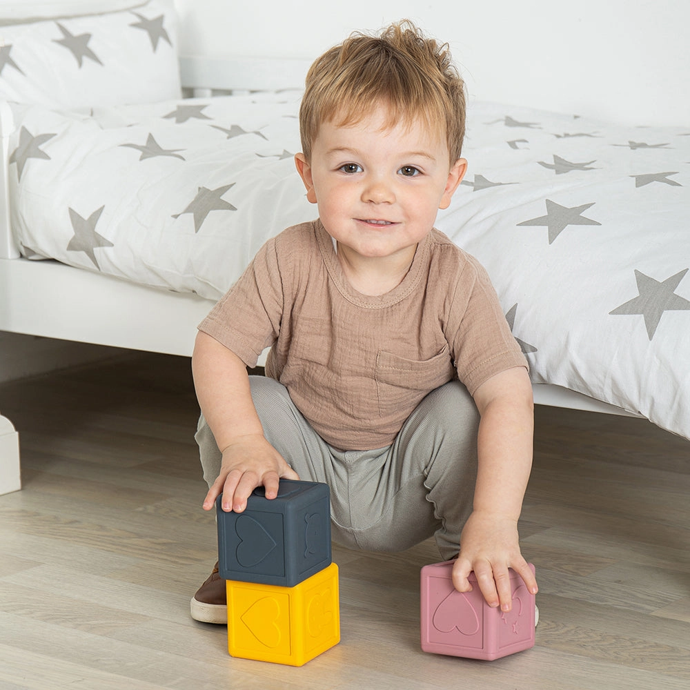 Silicone Sensory Cubes - DAMAGED BOX