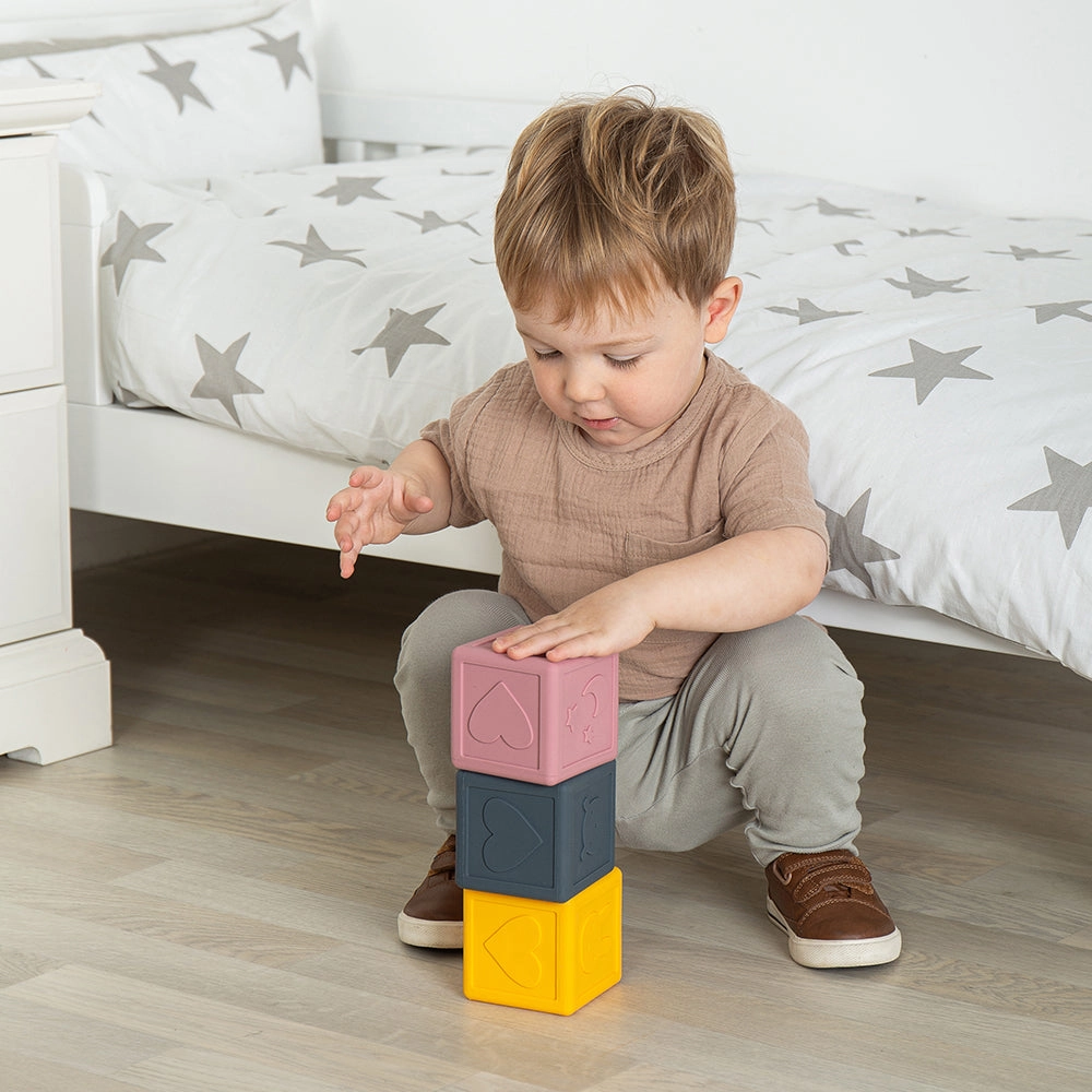 Silicone Sensory Cubes - DAMAGED BOX