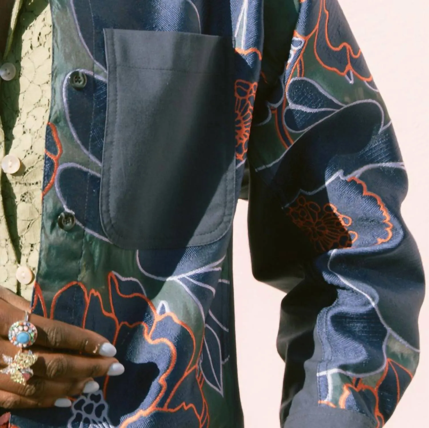 Silk Organza Jacket