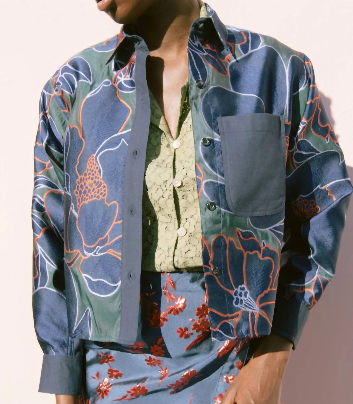 Silk Organza Jacket