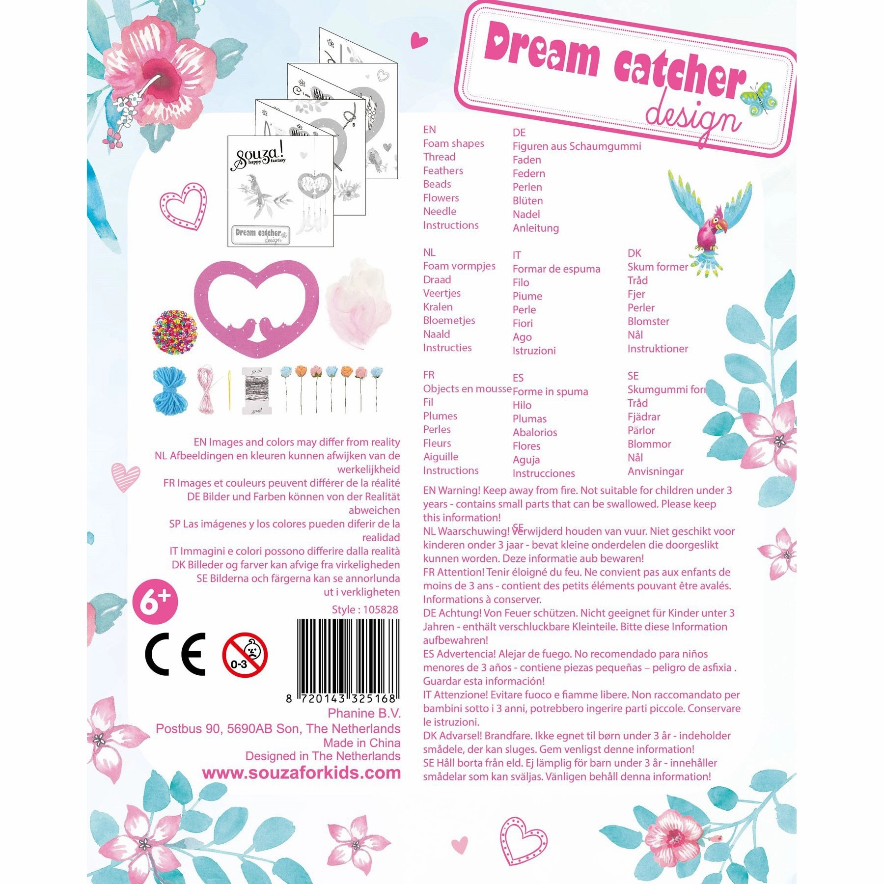 Souza Dream Catcher Heart Design Kit