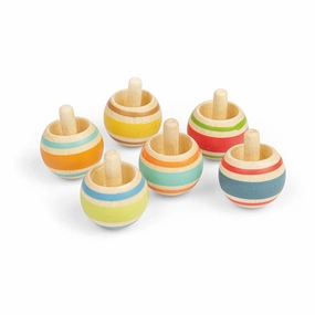 Spinning Tops (6 Pack)