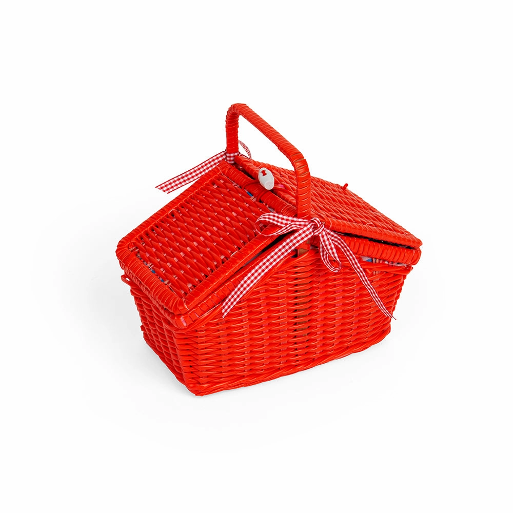 Spotted Basket Tea Set