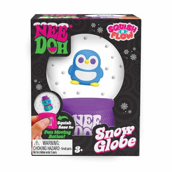 Squish N Flow Snow Globe Needoh