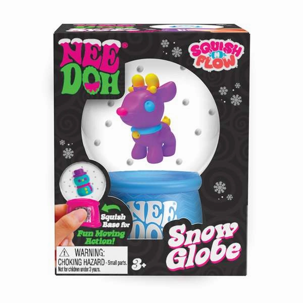 Squish N Flow Snow Globe Needoh