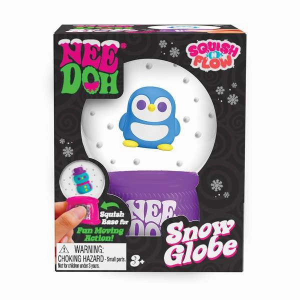 Squish N Flow Snow Globe Needoh