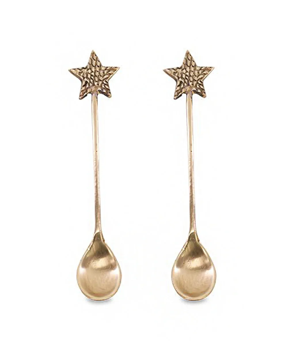 Star Brass Spoon Set