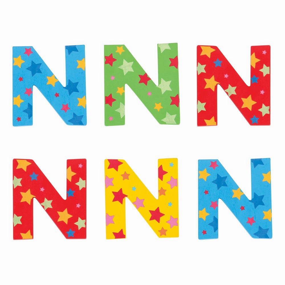 Star Letter N (One Supplied)