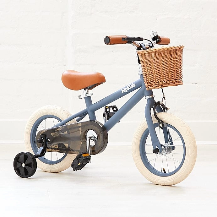 Steel Pedal Bike with Carry Strap Bundle