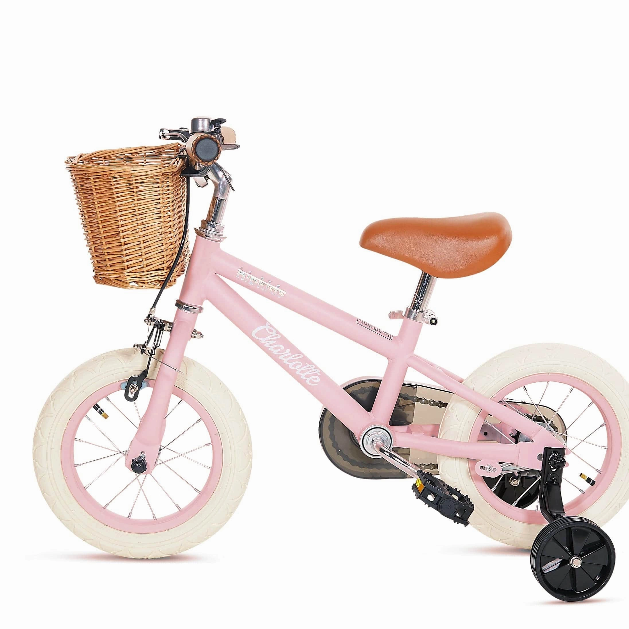 Steel Pedal Bike with Carry Strap Bundle