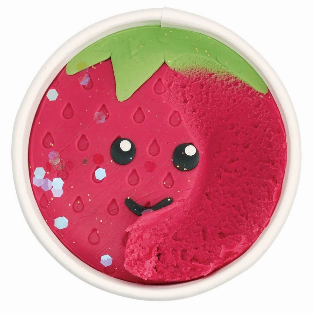 Strawberry Mary Play Dough Cup