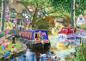 Summer on the River - 1000 Piece Jigsaw Puzzle