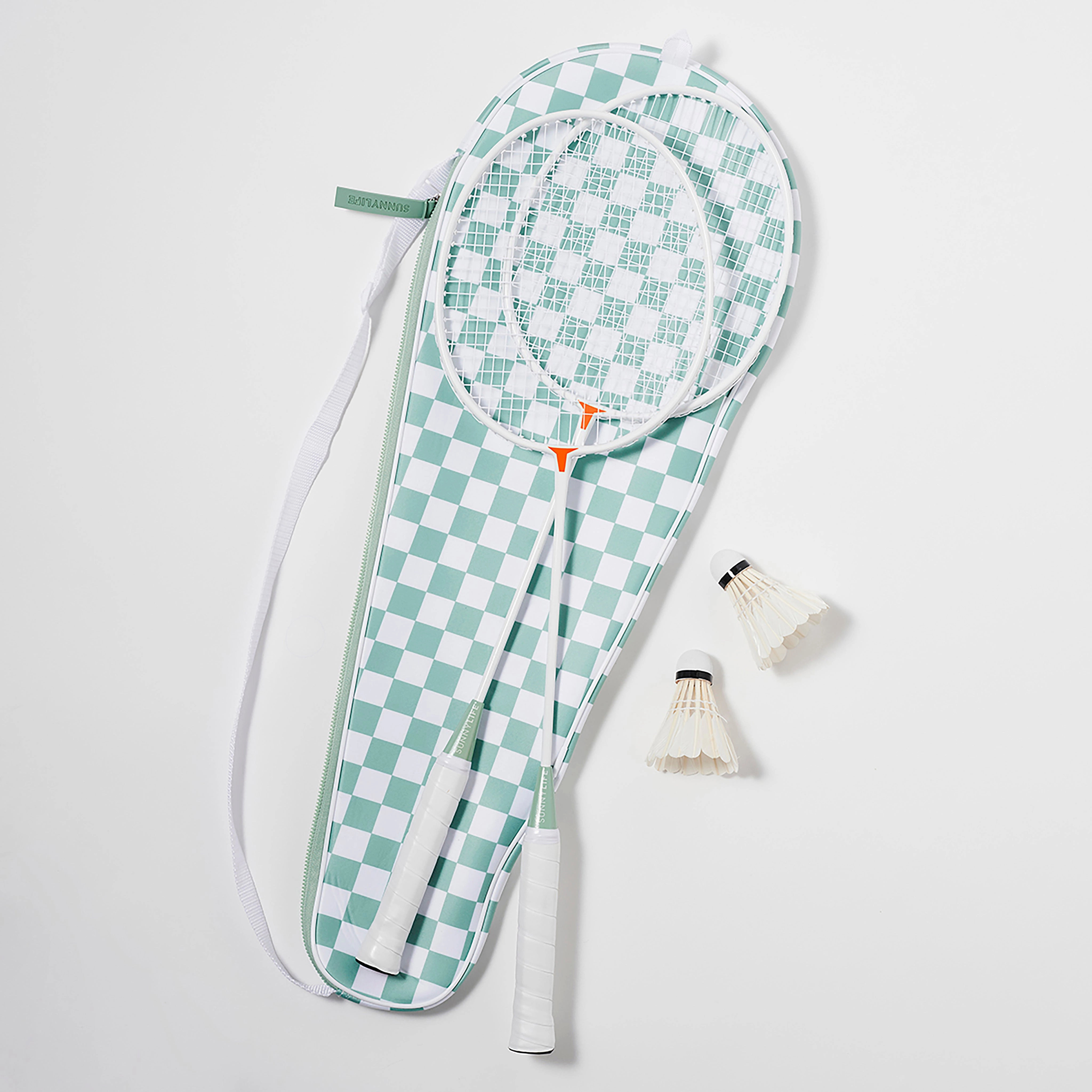 SUNNYLiFE Badminton Set Checkerboard