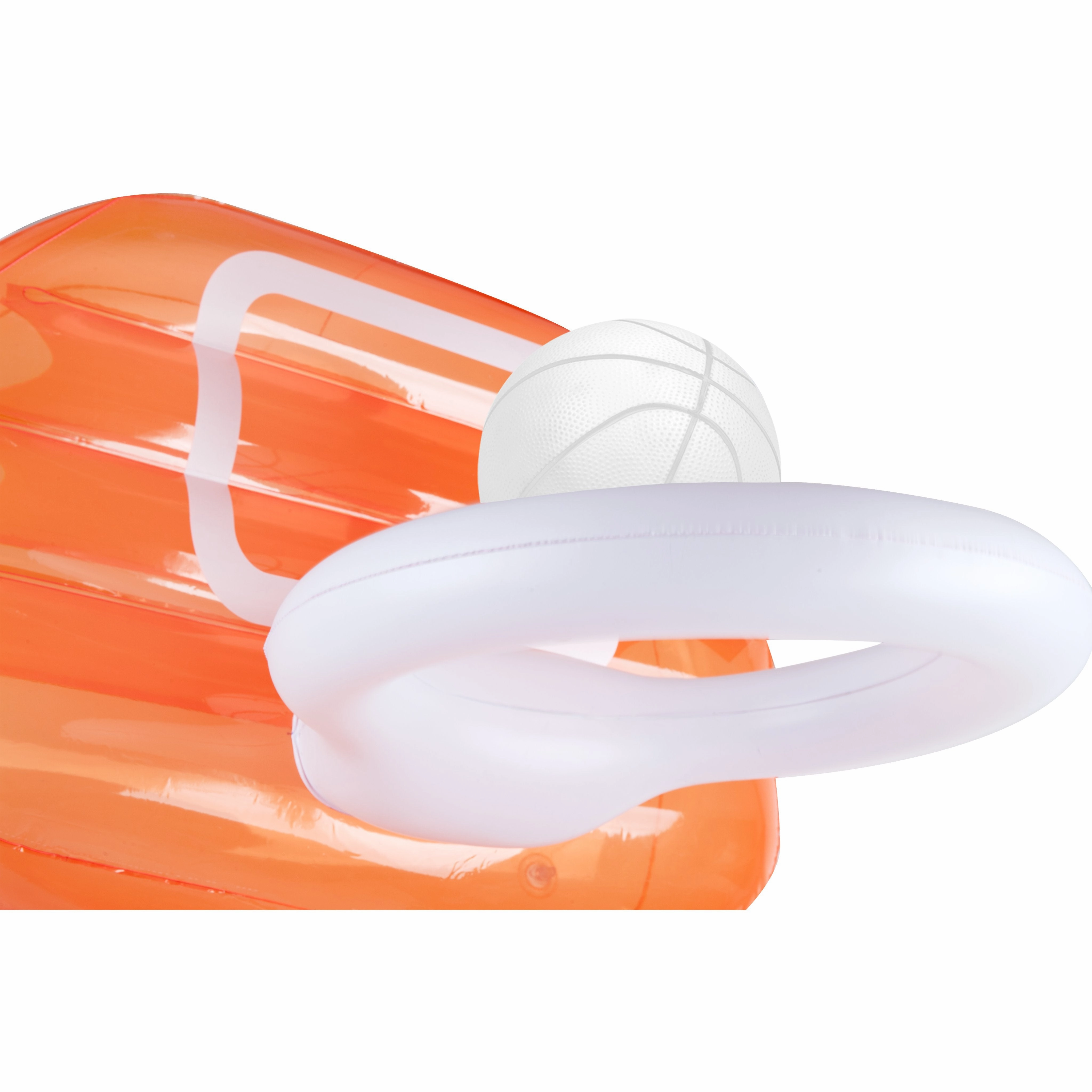 SUNNYLiFE Inflatable Mega Basketball Set Neon-Pomelo
