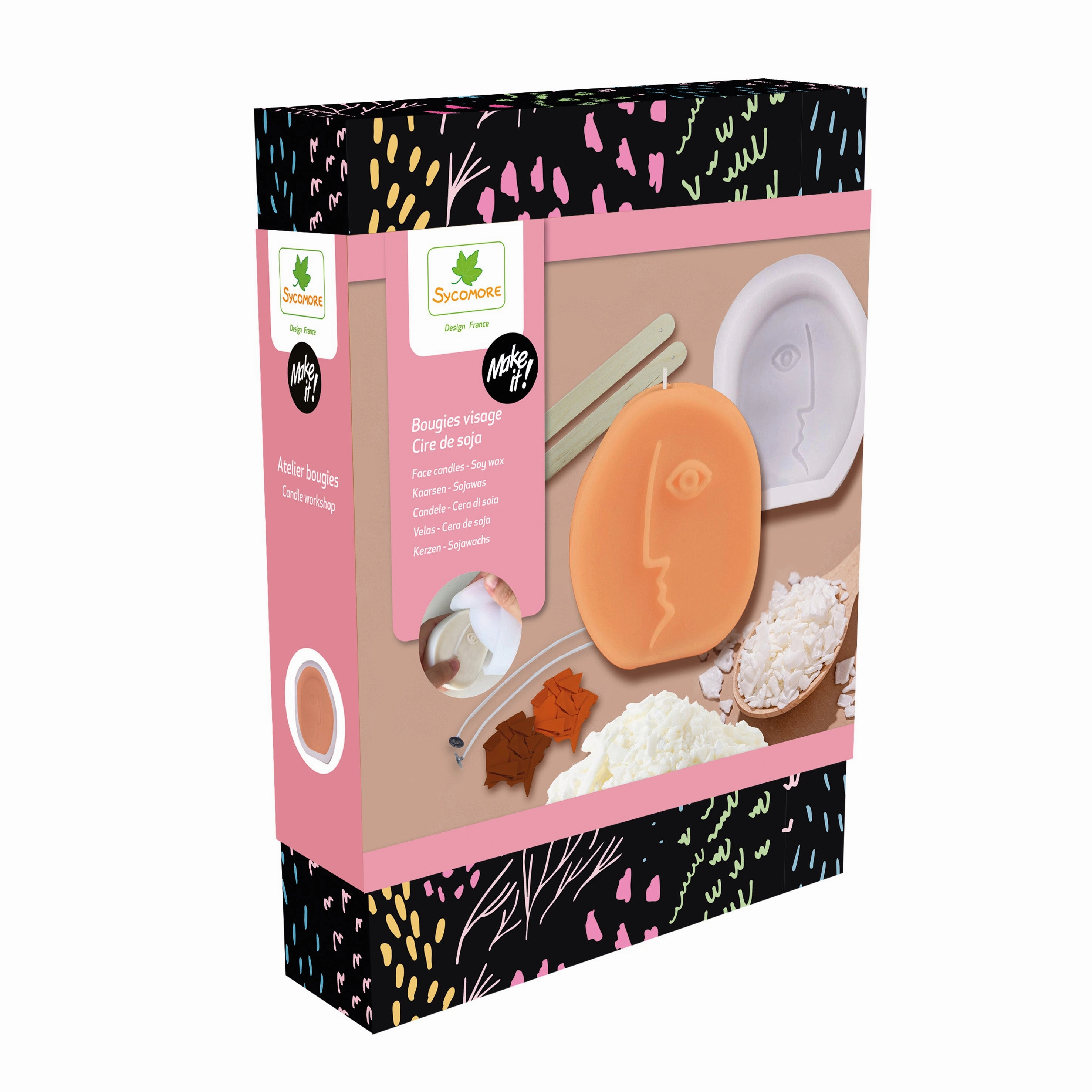 Sycomore Face Candles - Soy Wax
