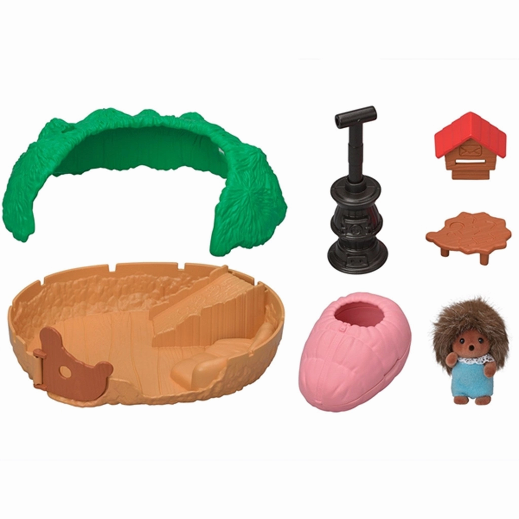 Sylvanian Families Baby Hedgehog Hideout