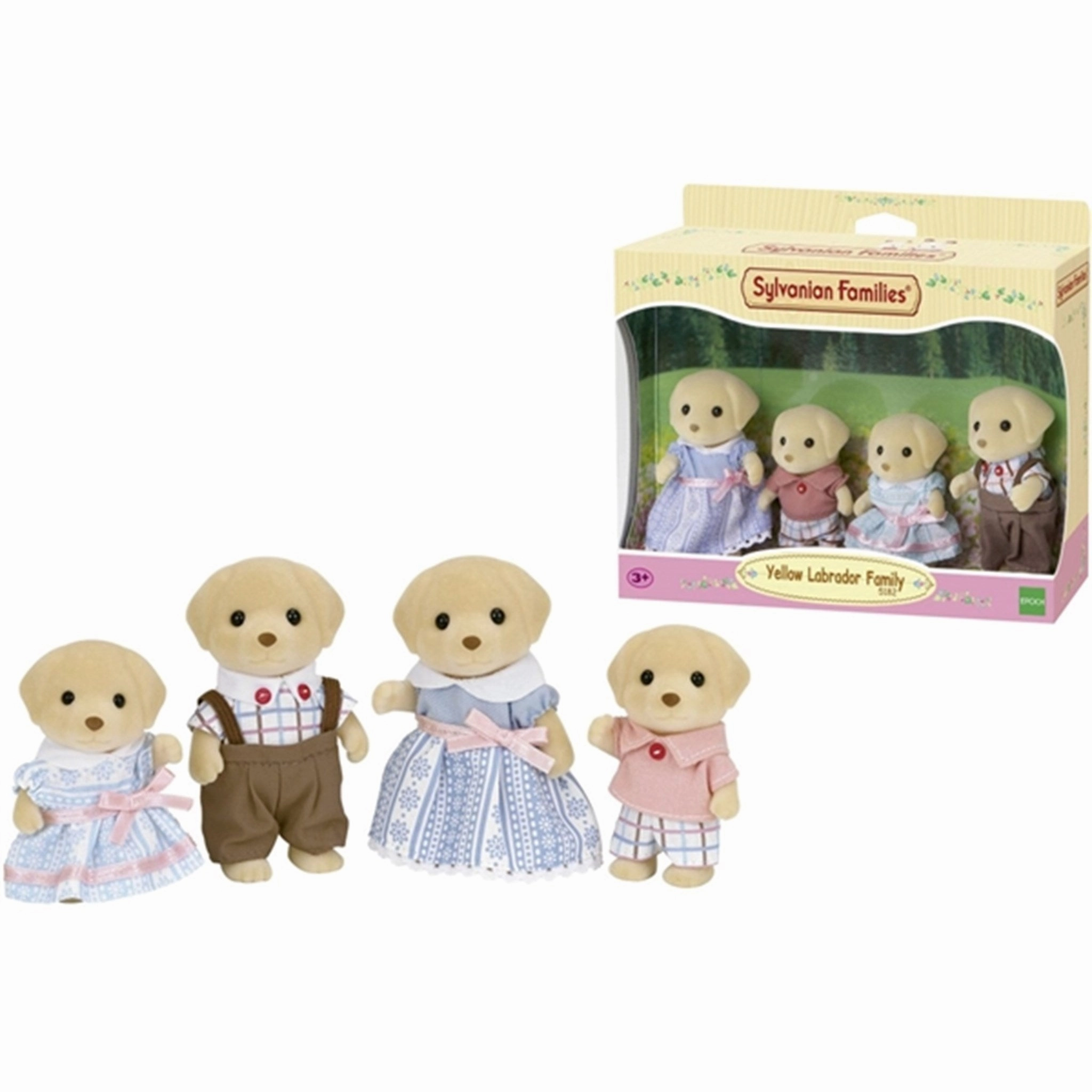 Sylvanian Families Yellow Labrador Family