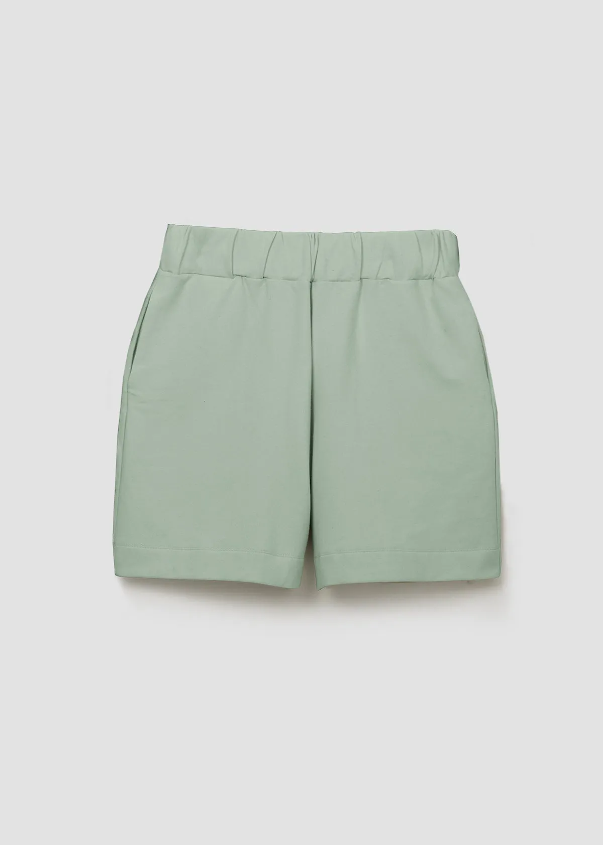 Sylvia Organic Cotton Felpe Short in Pistachio