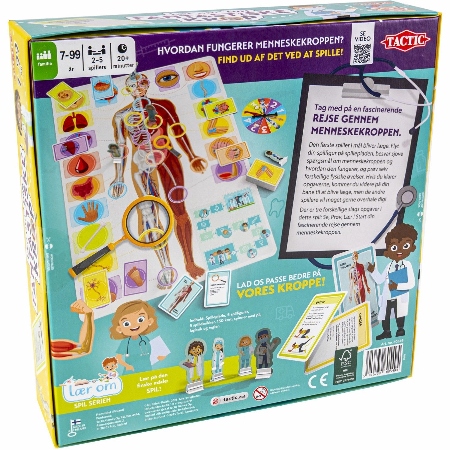 Tactic Games Lr Om Din Fantastiske Krop