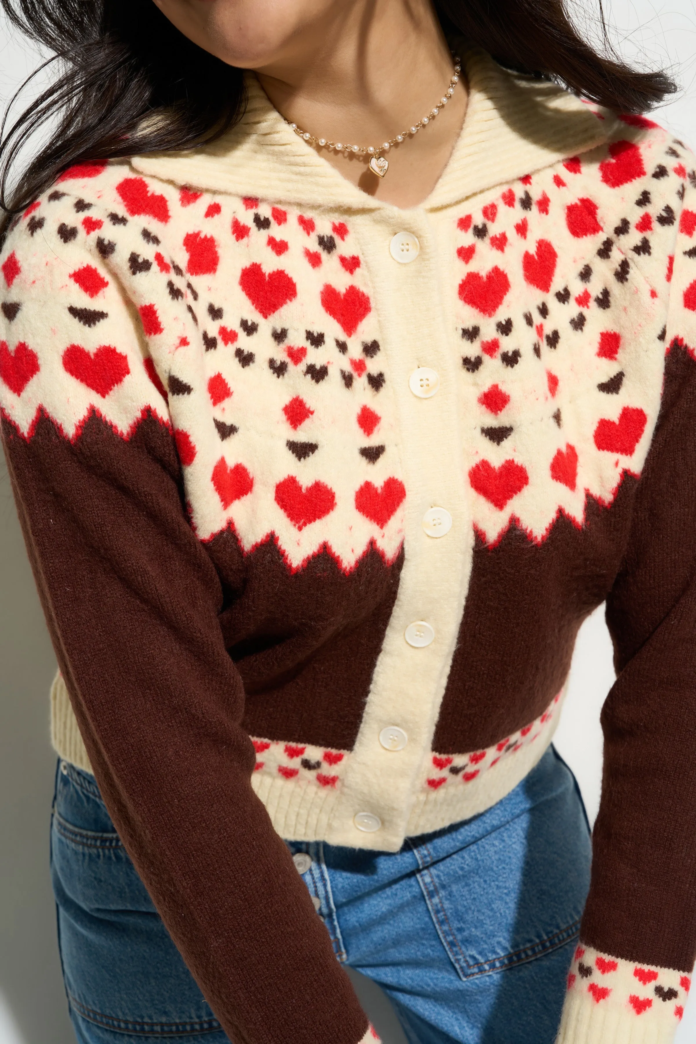 Teagan Cardigan - Espresso