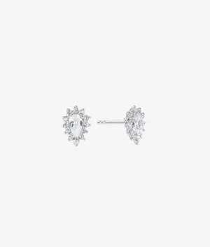 Teardrop Stud Earring
