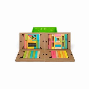 Tegu 90-Piece Classroom Kit - Tints