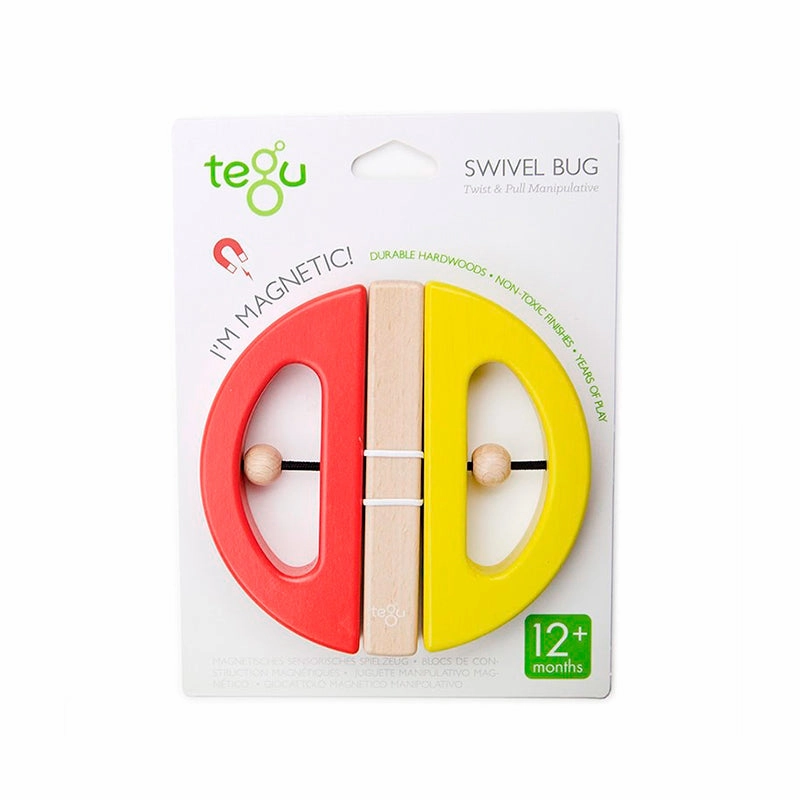 Tegu Swivel Bug Yellow and Poppy