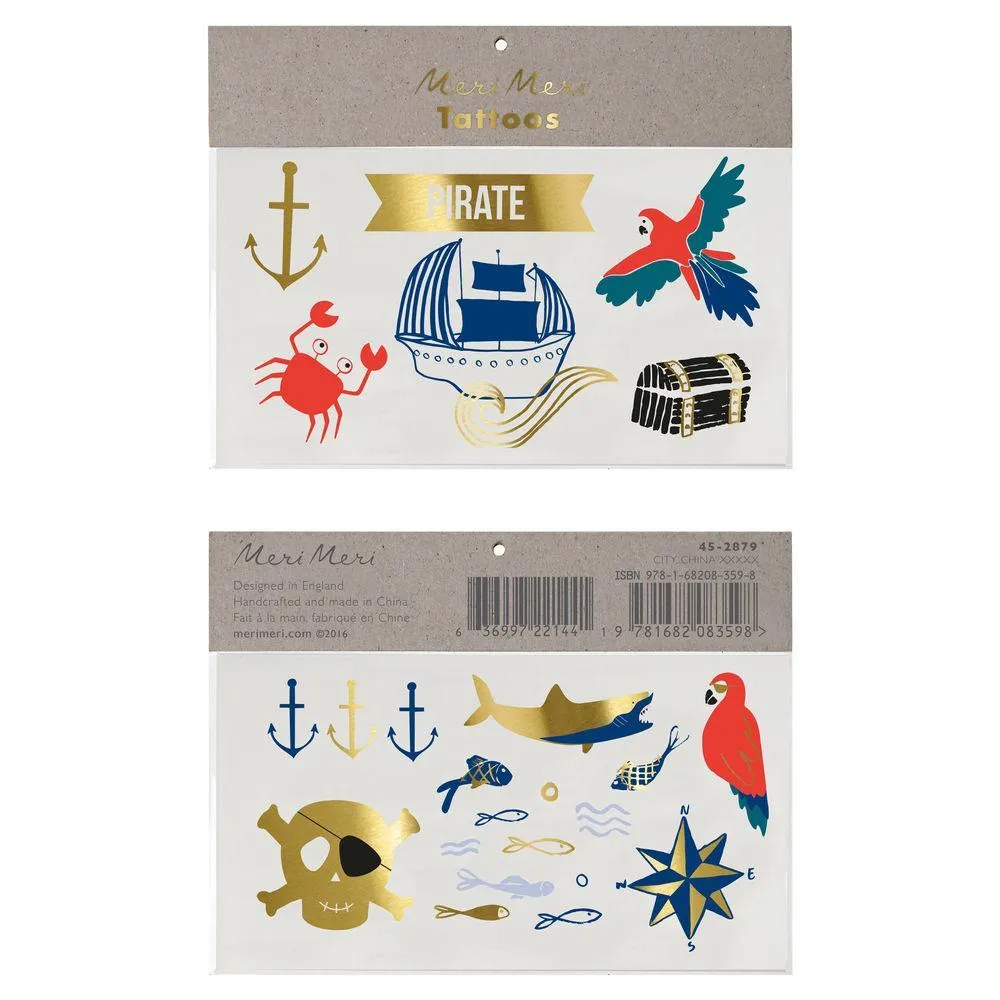 Temporary Tattoo - Pirate Bounty