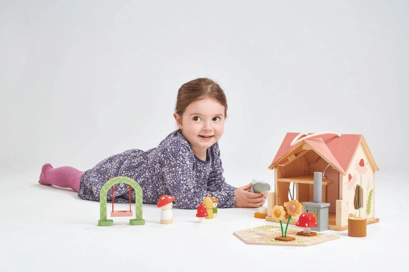 Tender Leaf Toys Merrywood Rosewood Cottage