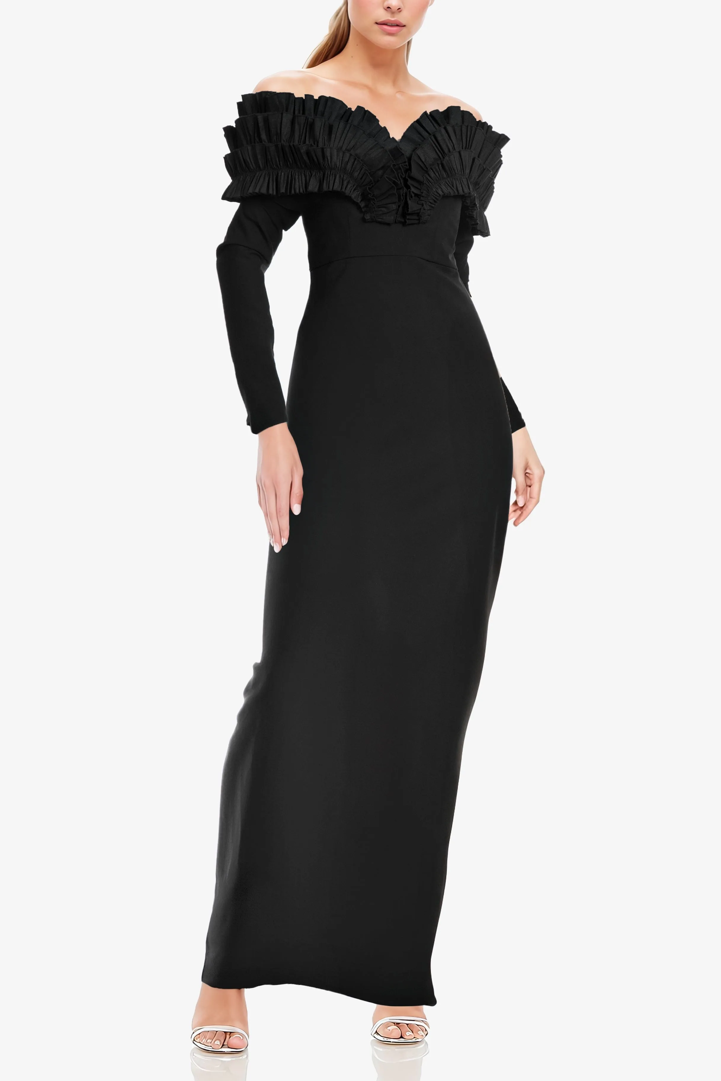 The Charlotte Long Sleeve Gown