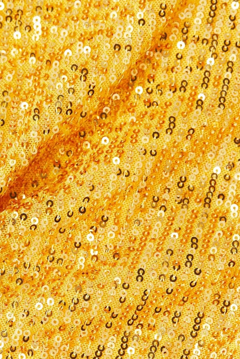 The Diana Sequin Faux Wrap Cocktail Dress