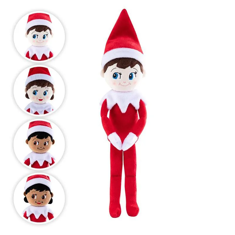 The Elf on the Shelf Plushee Pals Snuggler - Boy - Dark Tone 12"