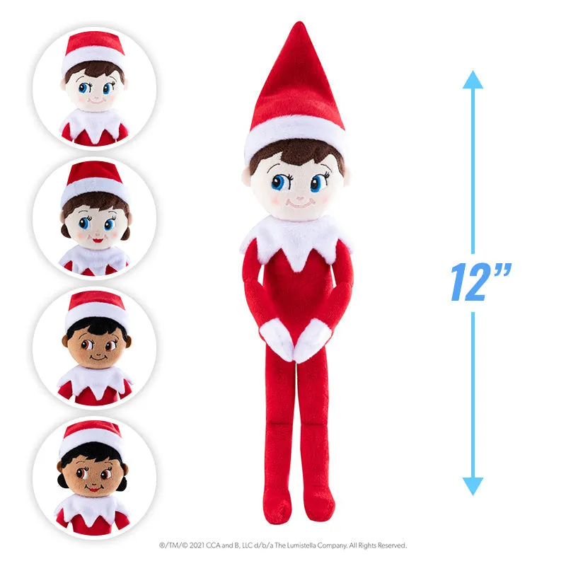 The Elf on the Shelf Plushee Pals Snuggler - Girl - Dark Tone 12"