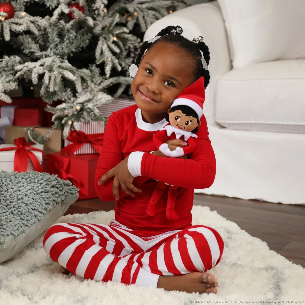 The Elf on the Shelf Plushee Pals Snuggler - Girl - Dark Tone 12"
