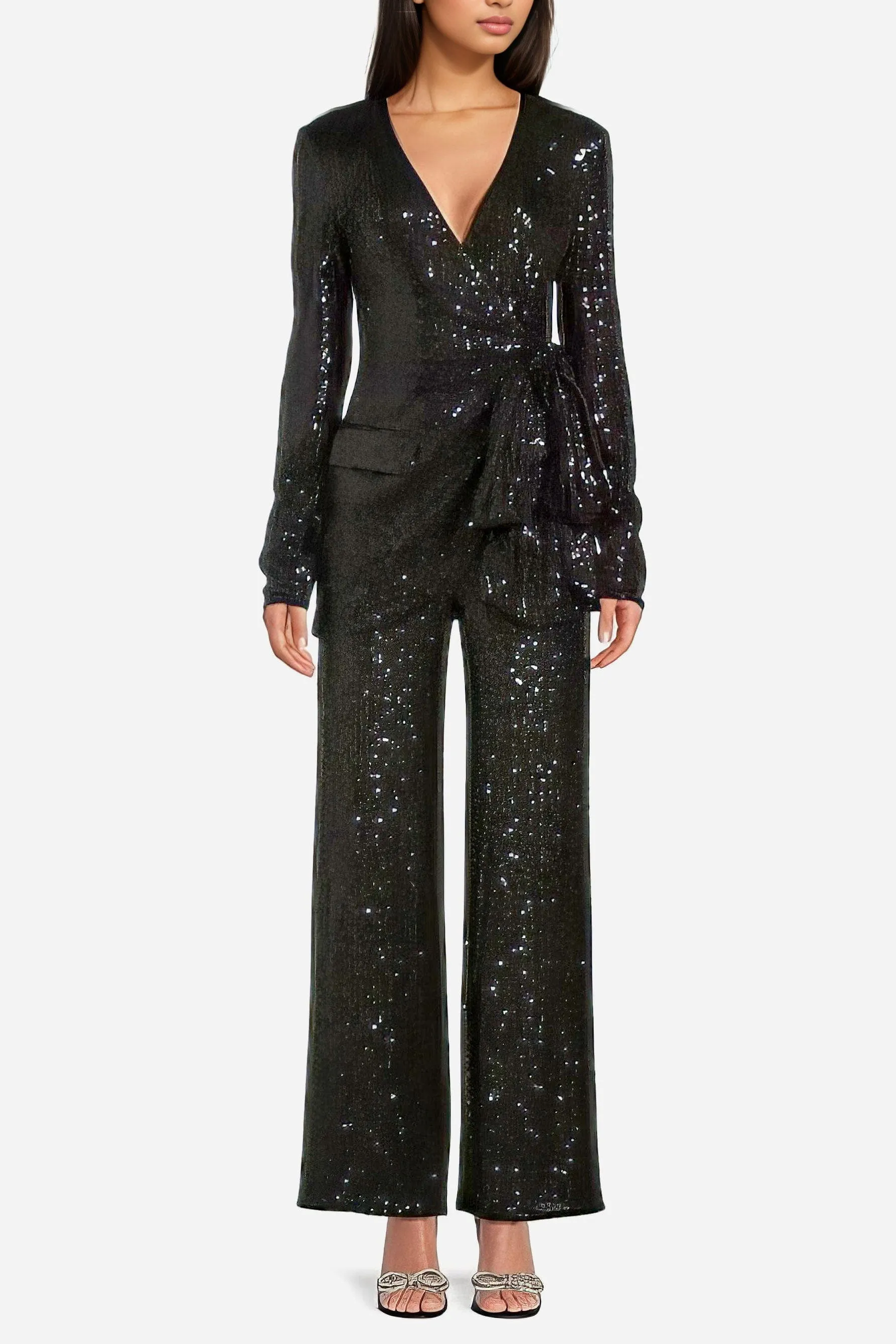 The Frankie - Sequin Wrap Jacket