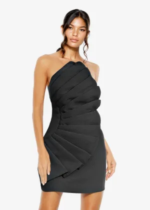 The Freya Pleated Fan Dress