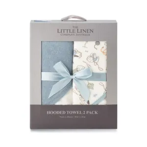 The Little Linen Company - Hooded Towel 2 Pack - Barklife Dog