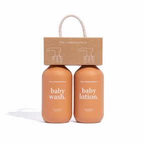 The Commonfolk Collective BABY Wash   Lotion Kit - Keep It Simple /Terra