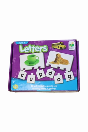 The Learning Journey Letters Matching Puzzle Set O/S